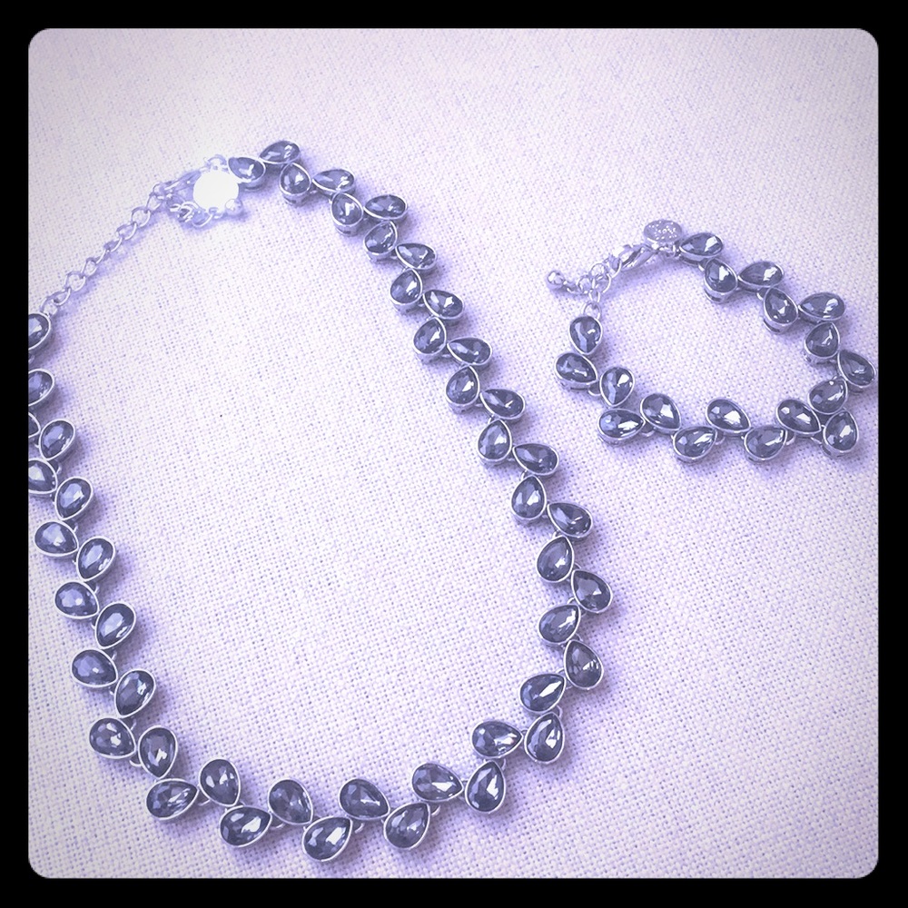 WHBM Necklace and Bracelet Set